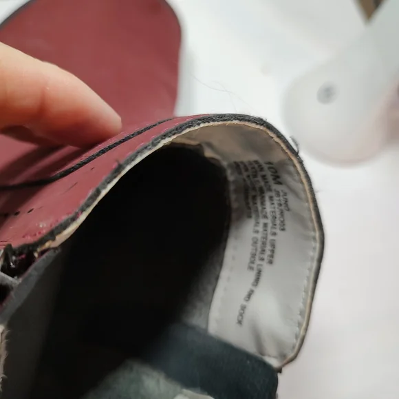 JBU juno double zip wine color ankle boot women's Size 10 - Picture 13 of 16